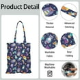 thumbnail image 4 of Cute Owl Canvas Bag – Baby Owl Print Tote, 4 of 6