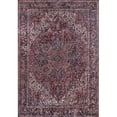 thumbnail image 1 of Momeni KARACKAR-4BUR80A0 8 x 10 ft. Karachi Machine Made Traditional Rectangle Area Rug, Burgundy, 1 of 1