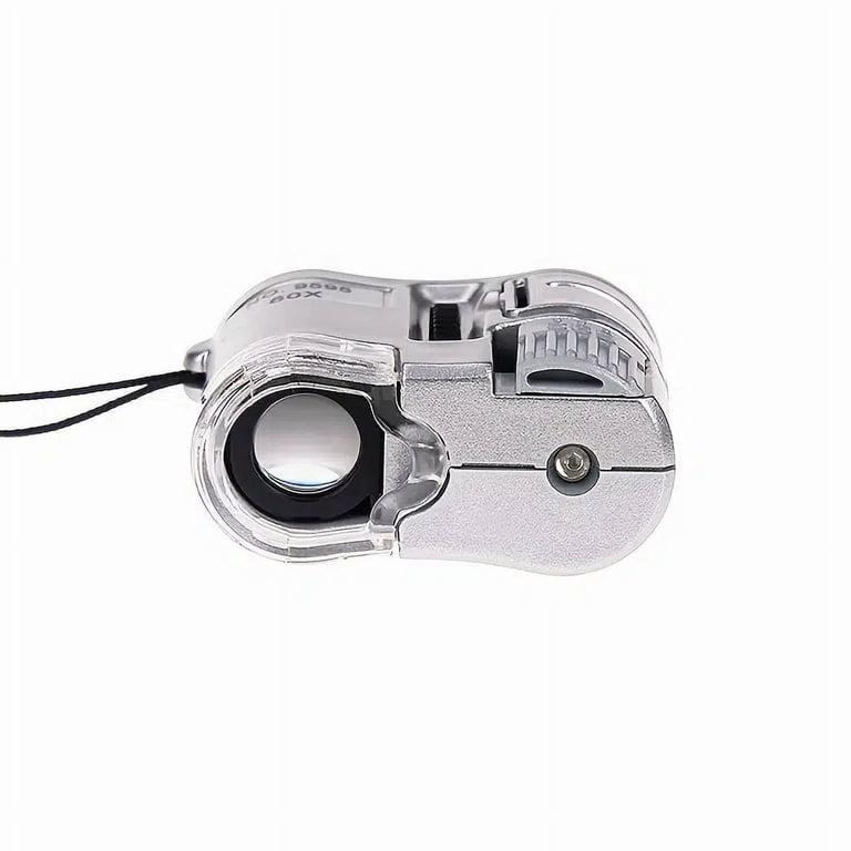 60x Rechargeable Coin Magnifier With 6 Led Lights Portable - Temu