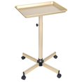 thumbnail image 1 of Bandeja de salón FWOD BIBTO Champagne Gold con altura ajustable, 1 of 7