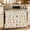 Beige, variant on Oven Skirt Curtain for Kitchen 24x32 Inch, Mushroom Leaves Oven Curtain with 8 Ribbon Ties & Ruffle Trim, Stove Skirt Curtain Dishwasher for Cabinets Over Sinks Autumn Botanical Seasonal Plants Leaf