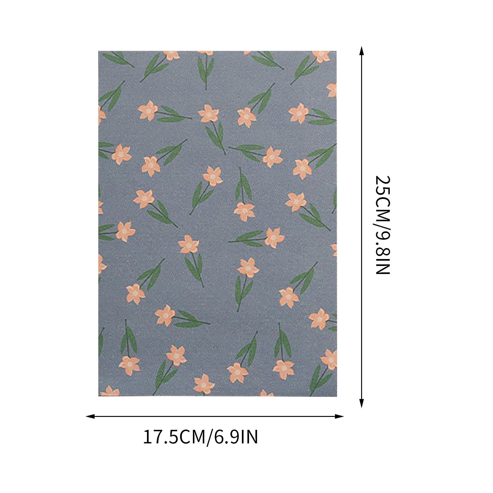 Lksixu Stationary Paper with Envelopes, 40 Sheets Letter Writing Paper with 20 Matching Envelopes and Stickers, 150GSM Heavy Weight Floral Style Stationary Writing Paper Cute Greeting Paper(7"x10")