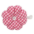 thumbnail image 4 of Needle Collector, Vivid Exquisite Pin Cushion Cute Cartoon  for Sewing for Home Colorful,Rose Red Check,Small Flower,Yellow White Dot, 4 of 7