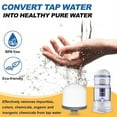 thumbnail image 2 of Paquete de 4 Filtros de Agua de Repuesto con Cúpula de Cerámica de 0,2 A 0,5 Micrones para de Purificación de Agua Portátil de Encimera, 2 of 5