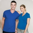 thumbnail image 2 of Kariban Mens Short Sleeve V Neck Slim Fit T-Shirt, 2 of 3