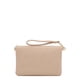 thumbnail image 5 of Bolso de mano con forma de rompecabezas con forma de sobre, bandolera, color nude, 5 of 8