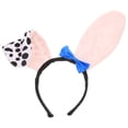 thumbnail image 4 of Diadema con orejas de dálmata para mujer, bonita diadema con orejas de perro de peluche para Halloween, cosplay, fiesta, diadema con orejas de animal, 4 of 8