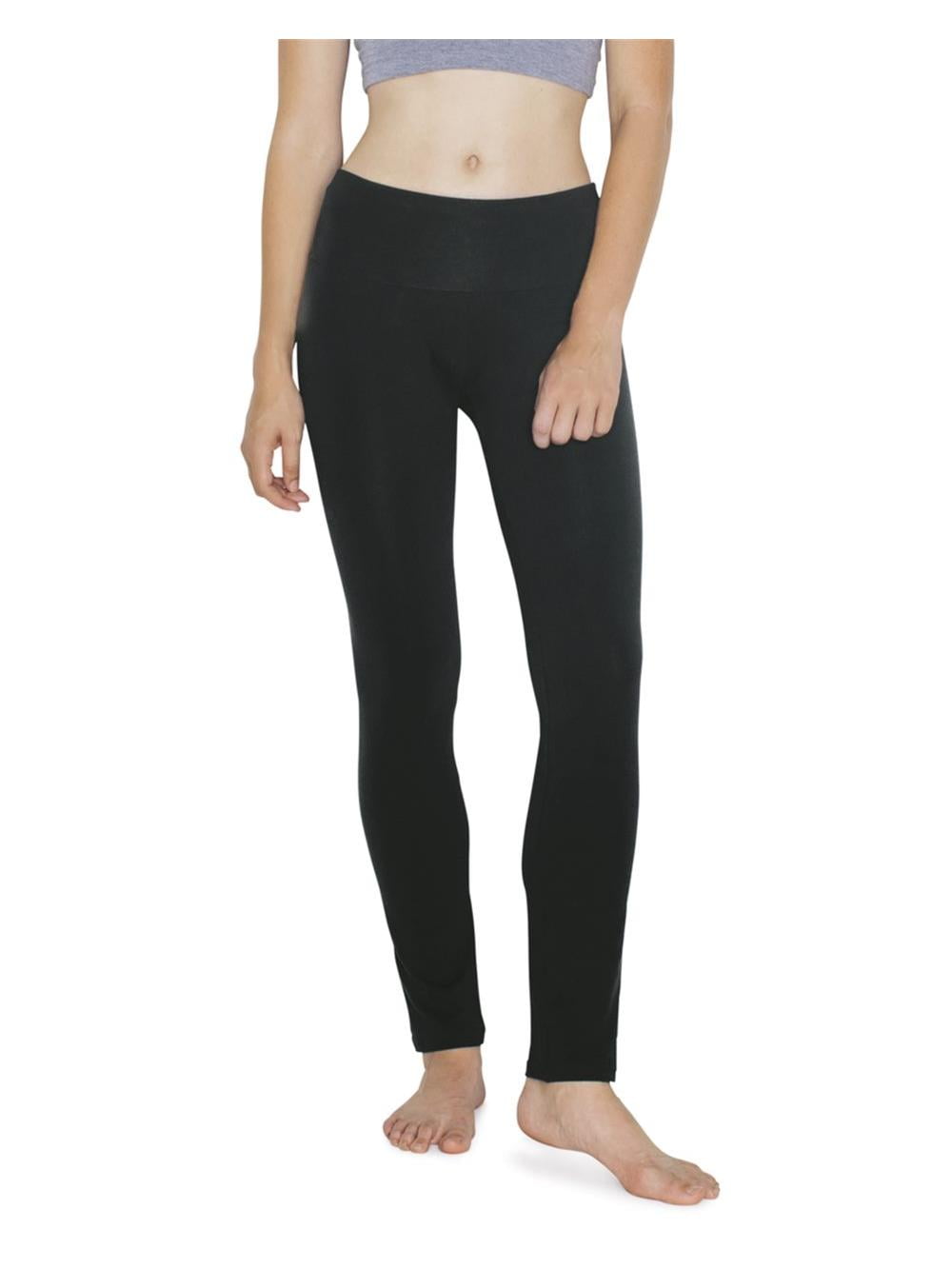 American Apparel 8375W Women's Cotton Spandex Yoga Pants