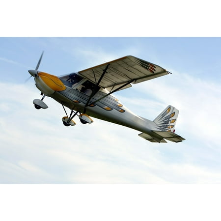 Laminated Wood Propeller - LAMINATED POSTER Propeller Plane Double Decker Aircraft Propeller Poster Print 24 x 36