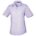 thumbnail image 1 of Premier Short Sleeve Poplin Blouse / Plain Work Shirt, 1 of 3