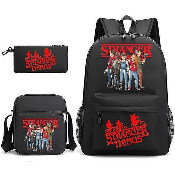 Stranger Things Mochila Stranger Things School Bag Stranger Things Trio-a
