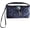 Blue, variant on Rhinestone Laser Cut Female Floral Wallet, Beige