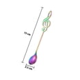 thumbnail image 2 of PTOOTP Titanium Coated Coffee Spoon with Musical Note Handle Assorted Color for Dessert and Tea, 2 of 8