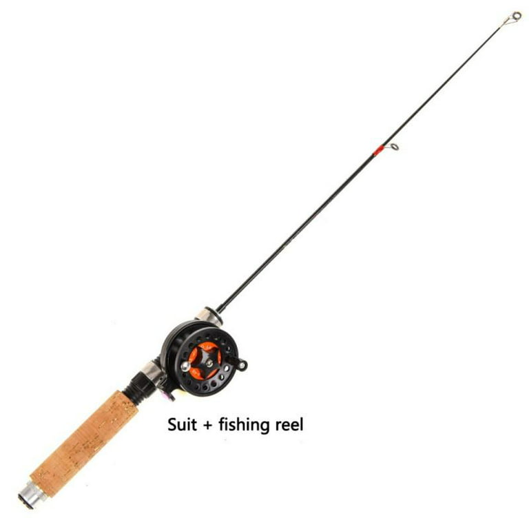 Outdoor Portable Winter Ice Fishing Rods Reels Combo