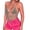 Gold, variant on Women's Glitter Rhinestone Sequin Halter Tops Backless Sleeveless V Neck Asymmetrical Dance Bikini Bra Top Festival Rave Party Crop Tops