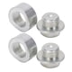 thumbnail image 3 of Tapón de soldadura del sensor de oxígeno, 1 par de tapones de montaje con estilo con muescas para sensor de oxígeno Tapones de ajuste del sensor de oxígeno Acabado de lujo, 3 of 8