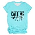 thumbnail image 2 of My Favorite People Call Me Gigi Graphic Tees for Women 2026 Summer Casual Short Sleeve Crewneck Grandma T Shirts, 2 of 3