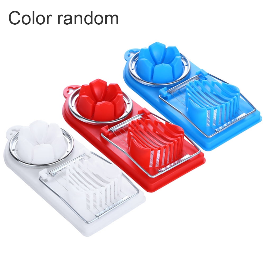 Household Multifunctional 2in1 Egg Cutter Flower Type Cutting