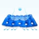 thumbnail image 4 of Cojín inflable antiescaras,Cojín inflable antiescaras Cojín para silla de ruedas Cojín para asiento Rendimiento sólido, 4 of 8