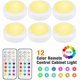 thumbnail image 1 of Lot de 6 Eclairage à piles Spots sous meuble LED intégrée éclairage armoire 0.6W Multicouleur + télécommande Kuyhfg Bienvenido a Kuyhfg, 1 of 5