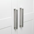 thumbnail image 2 of GlideRite 9" Squared Backplate 7-9/16" 192mm Center-Center, Satin Nickel, 2 of 3