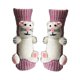 thumbnail image 3 of Calcetines de animales, regalos de año , antideslizantes, novedosos, calcetines gruesos de tubo medio para dormitorio Gatito rosa, 3 of 10