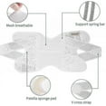 thumbnail image 3 of Galvaran Knee Brace With Side Stabilizers For Meniscal Tear Knee Pain Acl Mcl Arthritis Injuries Recovery, Breathable Adjustable Knee Support-white, 3 of 5