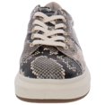 thumbnail image 3 of Sam Edelman Womens Moira Snake Print Fashion Sneakers Beige 11 Medium (B,M), 3 of 3