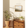 thumbnail image 5 of Drsoum Landscape Framed Canvas Wall Art Vintage Classical Prints Watercolor Dusk in The Forest Sky Room Decor - 8x10in Natural Framed, 5 of 6