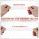 thumbnail image 3 of 2 Pcs Cinta de Silicona Autoadhesiva, Cinta de Sellado de Silicona de 1" x 5ft para Reparación de Tuberías de Plomería, Fugas de Mangueras, Blanca, 3 of 6