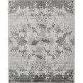 thumbnail image 1 of Unique Loom Metro Cement Stone Area Rug 8' x 10' Rectangle Light Gray/Ivory, 1 of 1