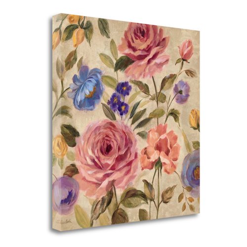 Tangletown Fine Art Pose Garden By Silvia Vassileva, Gallery Wrap Canvas