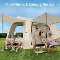 thumbnail image 3 of Bronkige 4/6/8 Person SUV Tent, Easy Setup & Spacious SUV Tailgate Tent with Large Mesh Windoors, Rainfly & Awning, Perfect for Family & Group Outdoor Adventures, 3 of 5
