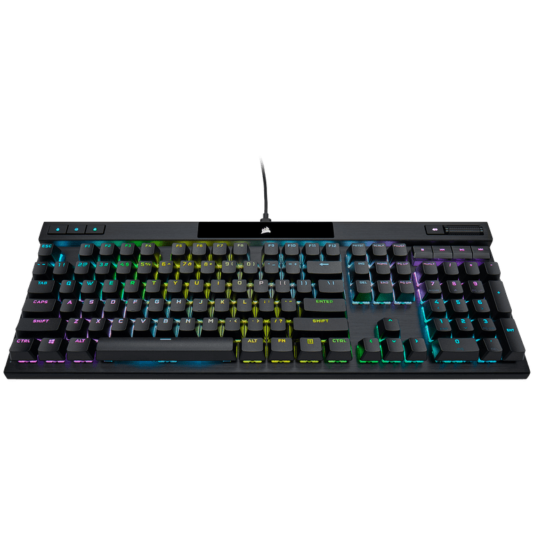 CORSAIR K70 PRO RGB Gaming Keyboard - Black - PBT Keycaps - 8,000