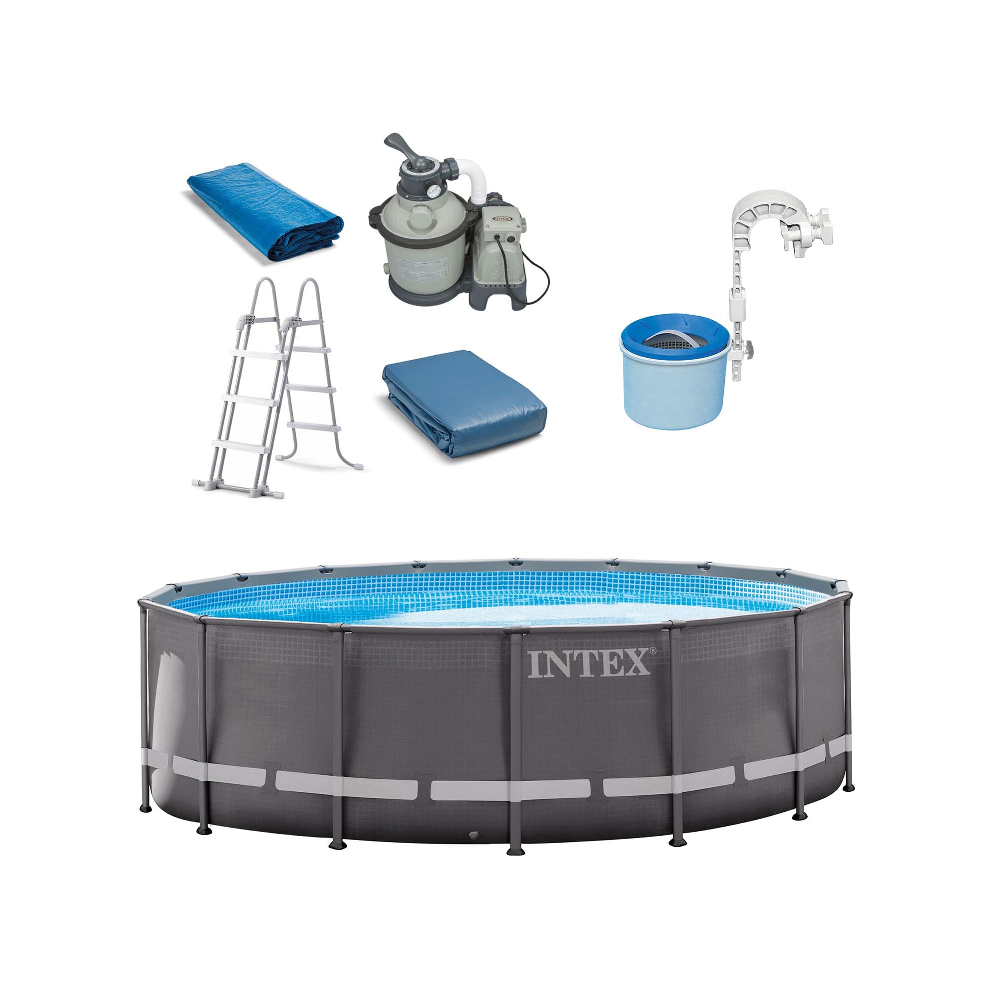 Бассейн Intex Ultra frame Pool Set 54956