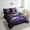 Purple, variant on YST 7 Pcs Dinosaur Comforter Set Queen Colorful Dinosaur Quilt with Flat Fitted Sheet Wildlife Botanical Bedding Sets Jungle Ancient Animals Bed In A Bag