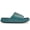 Geode Teal/Geode Teal, variant on Men's Calm Slide Black Sandals, from StockX