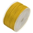 thumbnail image 3 of Nylon Beading Thread Cord 2mm Extra Strong Braided Nylon String for Necklace Crafting 15M/49 Feet, Goldenrod, 3 of 5