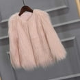 thumbnail image 3 of Women'S Fashion Cropped Faux Fur Jacket Long Sleeve Open Front Winter Jacket Shaggy Fleece Warm Outerwear Fall Clothes, 3 of 5