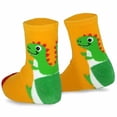 thumbnail image 2 of TeeHee Little Boys and Toddler Casual Sports Novelty Cotton Crew Socks 18 Pair Pair Gift Box (3-5 Years, Dinosaurs & Animals), 2 of 11