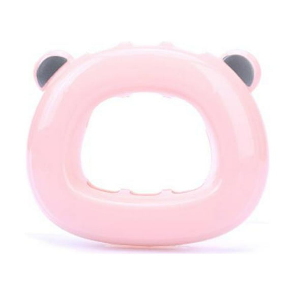 Adorable Cartoon Bear Toothbrush Suction Holder Home Bathroom Tooth Brush Rack(Pink)