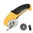 thumbnail image 1 of LNGOOR Cordless Electric Scissors Electric Fabric Cutter Portable Rotary Cutter with Replacement Blade Automatic Sharpening Function USB Rechargeable Leather Cutting Machine, 1 of 8
