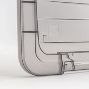 IRIS 53 Qt. Plastic Storage Bin with Lid, Stackable Storage Containers, Tote