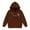 Coffee, variant on LUOGENLI Hoodies for Boys 8-10 with Strings Children's Middle and Large Children's Long Sleeved Letter Print Hooded Top Sweater Hoodies for Girls Size 6 Dark Green Size 10-11 Years