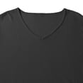 thumbnail image 6 of StSilkitty Long Sleeve T-Shirts for Mens Solid Color Lightweight V Neck Casual Shirts Summer Beach Vacation Breathable Pullover Tops, 6 of 7
