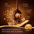 thumbnail image 4 of Ferrero Rocher Milk Chocolate Hazelnut Pralines 24 Pieces 300g, British Import (Pack of 3), 4 of 4