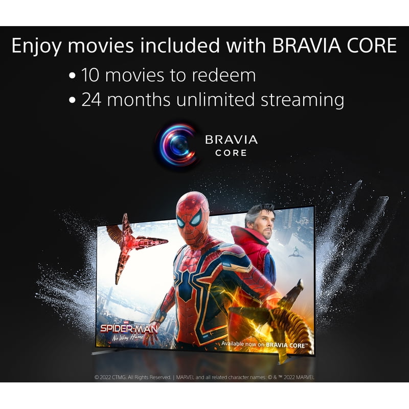 Sony 42" Class A90K 4K HDR OLED TV with smart Google TV XR42A90K- 2022 Model display and camera view