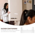 thumbnail image 3 of OUNONA Fridge Organizer Drinks Suction Cup Shelves Transparent Acrylic Store Beverage Display 1Pack, 3 of 8