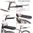 thumbnail image 2 of Retractable Bike Cargo Rear Rack - Adjustable Alloy Bicycle Carrier - 22lbs Capacity - Mountain Bike Mount, 2 of 6