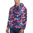 thumbnail image 2 of Hoodies for Men - Lovers Red Fish Jellyfish Long Sleeve Comfrt Men'S Fashion Hoodies & Sweatshirts, Sweatshirts for Men Hoodies Pullover Clothing Clothes with Pouch, 2 of 7